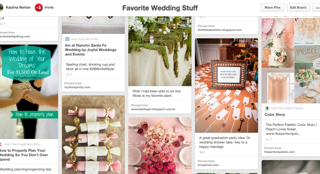 Planning a Pinterest Wedding – Part 4: The Guestbook