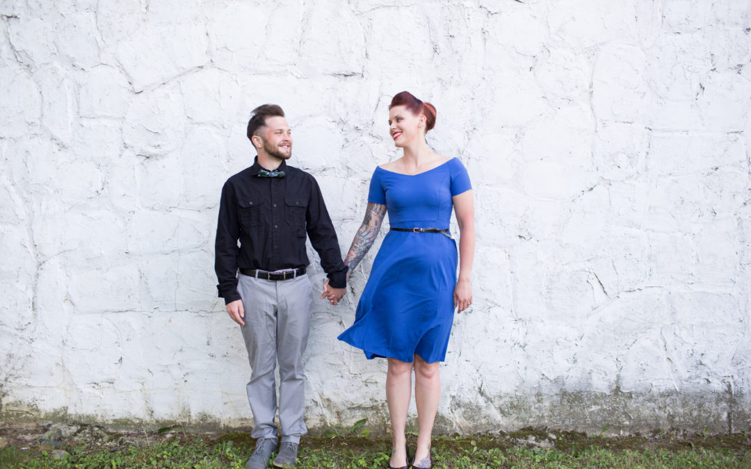 Corey + Sami: 94th Aero Squadron Engagement Session – Columbus, Ohio